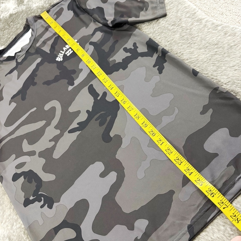 Billabong UV Surf Men's Camo Gray Shirt Medium - Picture 9 of 10